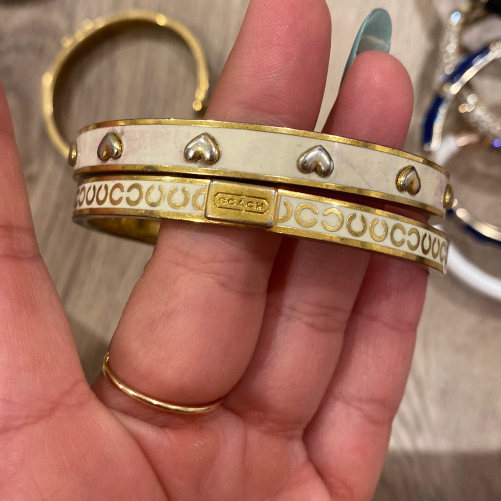 Coach bangles